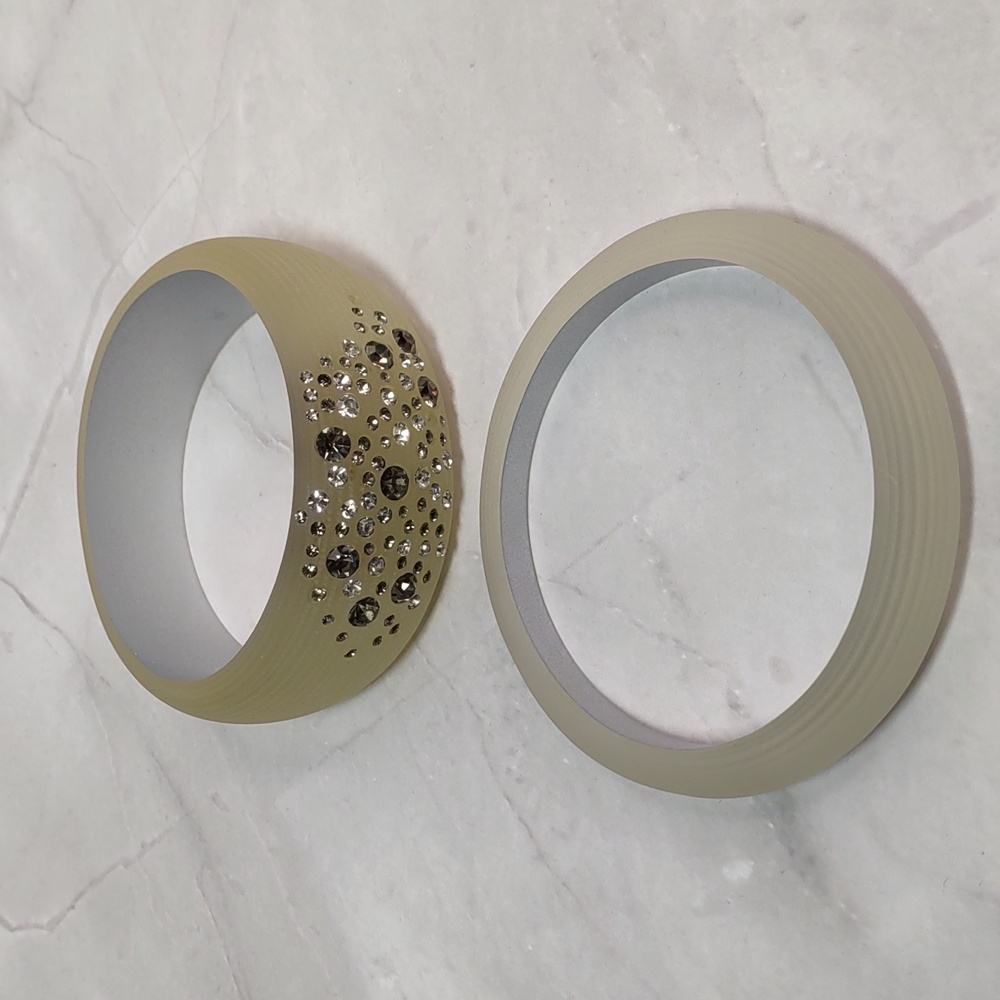 Lucite Bangle Bracelets - image 6